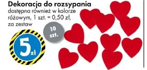 Dekoracja do rozsypania