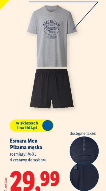 piżama męska