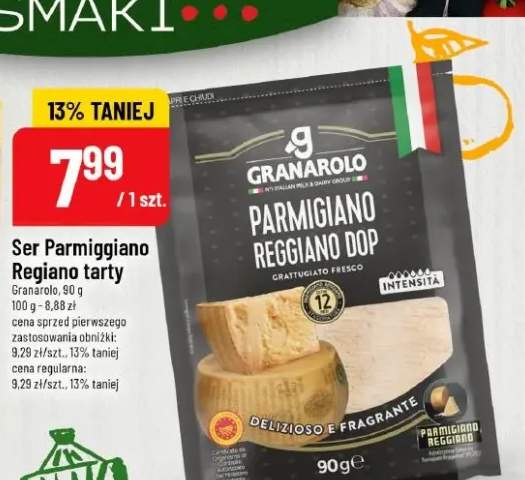 Ser Parmigiano Regiano tarty