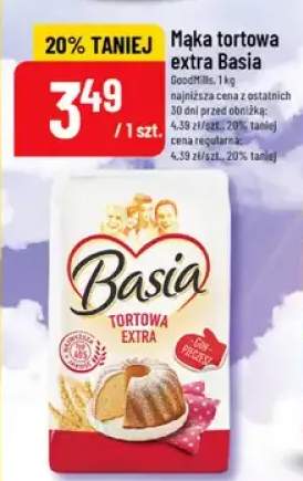 Mąka tortowa extra Basia