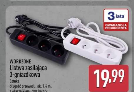 Listwa zasilająca 3-gniazdkowa