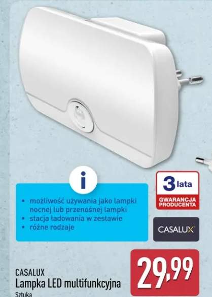 Lampka LED multifunkcyjna