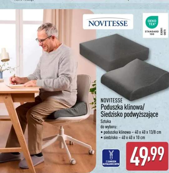 Poduszka klinowa / Siedzisko podwyższające