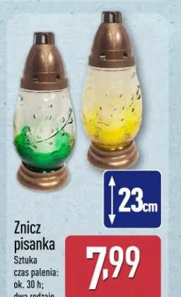Znicz pisanka 23cm