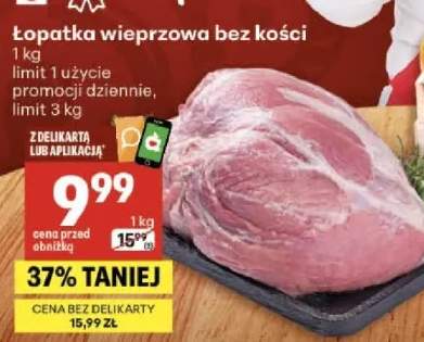 Łopatka wieprzowa bez kości