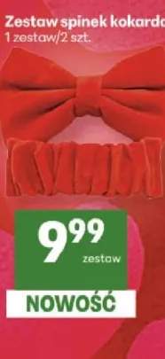 Zestaw spinek kokarda