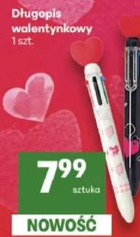 Długopis walentynkowy