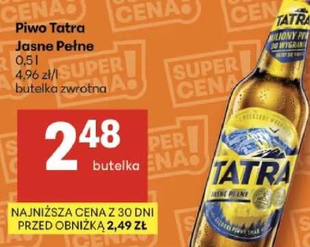 Piwo Jasne Pełne butelka zwrotna
