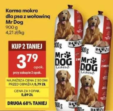 Karma mokra dla psa z wołowiną