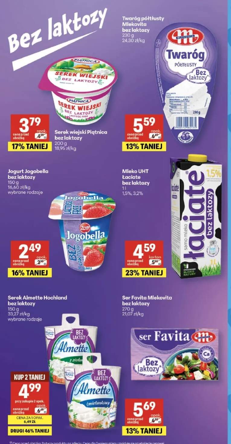 Serek wiejski bez laktozy