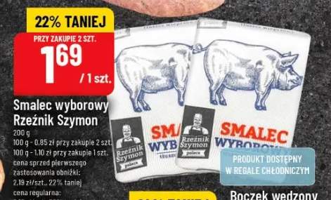 Smalec wyborowy Rzeźnik Szymon