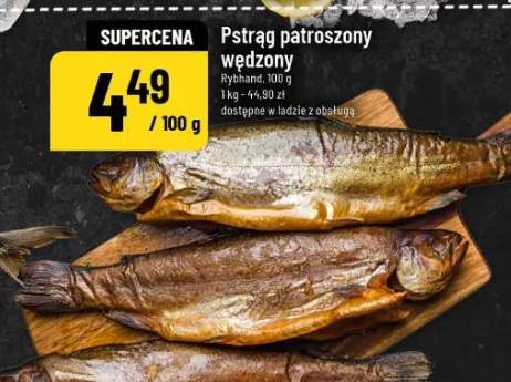Pstrąg patroszone wędzony
