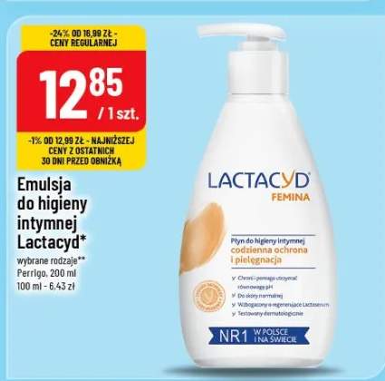 Emulsja do higieny intymnej