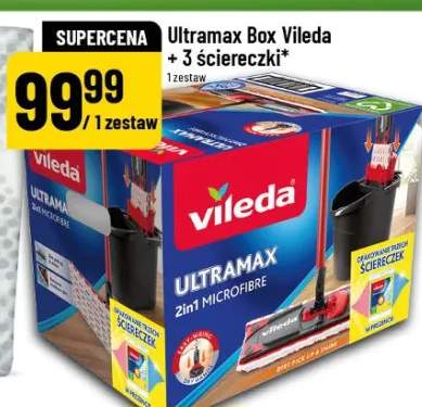 Ultramax Box Vileda + 3 ściereczki