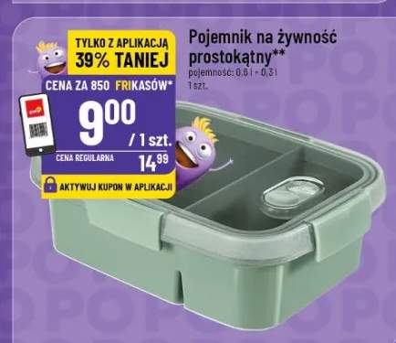 Pojemnik na żywność prostokątny