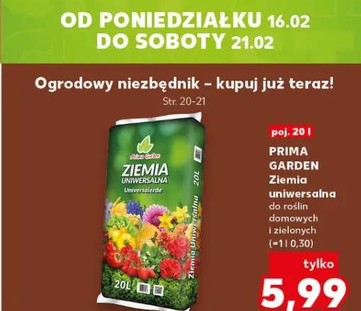 Ziemia uniwersalna do roślin domowych i zielonych