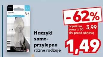 Haczyki samoprzylepne różne rodzaje