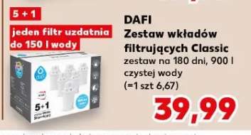 Zestaw wkładów filtrujących Classic