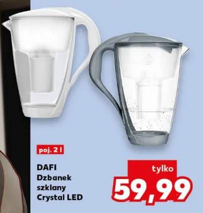 Dzbanek szklany Crystal LED