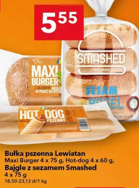 Bułka pszenna Maxi Burger
