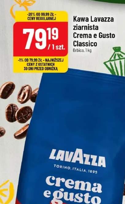 Kawa ziarnista Crema e Gusto Classico