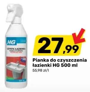 Pianka do czyszczenia łazienki HG 500ml