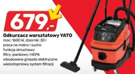 Odkurzacz warsztatowy Yato