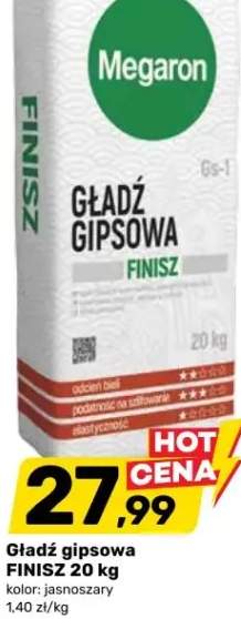 Gładź gipsowa FINISZ 20 kg