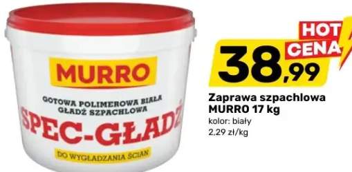 Zaprawa szpachlowa MURRO 17 kg