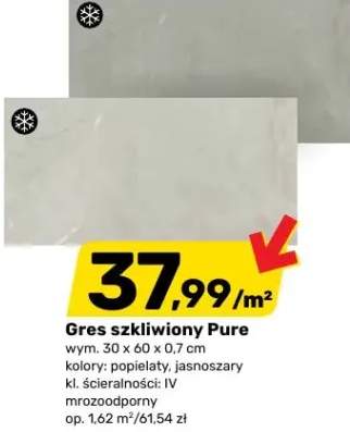 Gres szkliwiony Pure