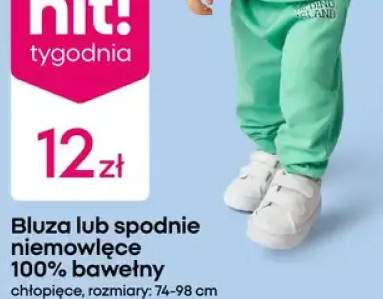 Spodnie niemowlęce 100% bawełny chłopięce