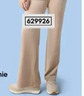 Spodnie dziewczęce welurowe