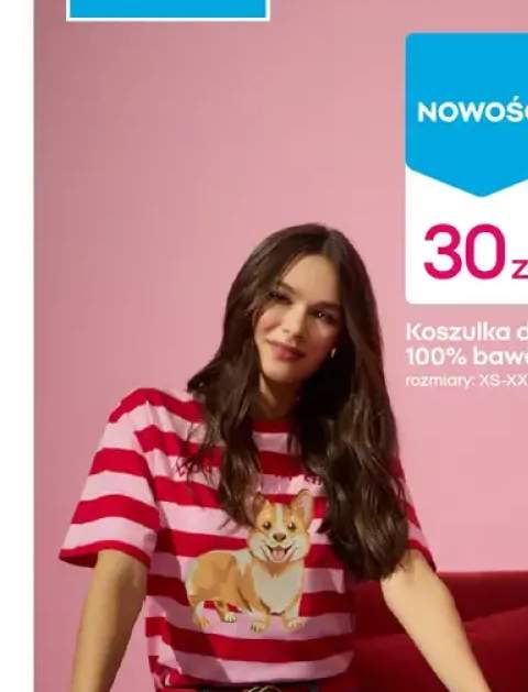 Koszulka damska 100% bawełny