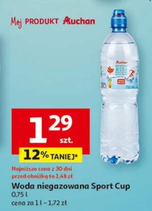 Woda niegazowana Sport Cup