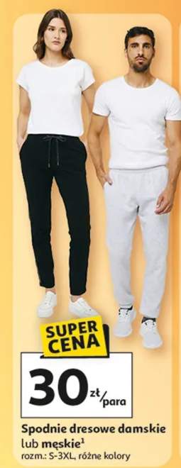 Spodnie dresowe damskie lub męskie