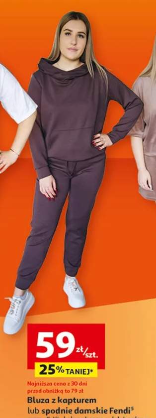 Bluza z kapturem lub spodnie damskie Fendi