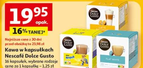 Kawa w kapsułkach Nescafe Dolce Gusto