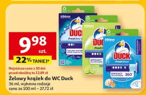 Żelowy krążek do WC