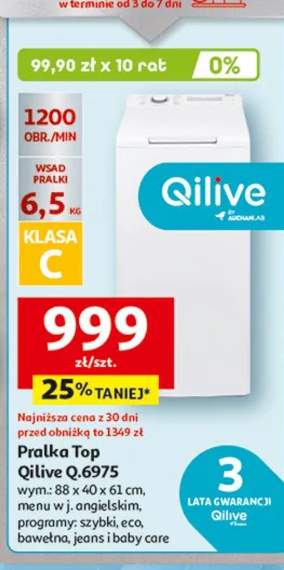 Pralka Top Qilive Q.6975