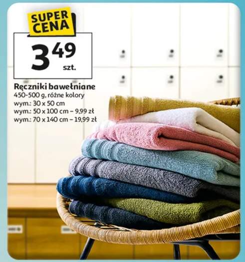 Ręczniki bawełniane 30x50cm