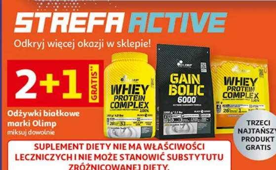 Odżywki białkowe marki Olimp, miksy dowolne