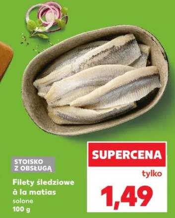 Filety śledziowe á la matias solone