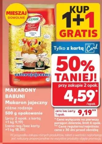 Makaron jajeczny różne rodzaje