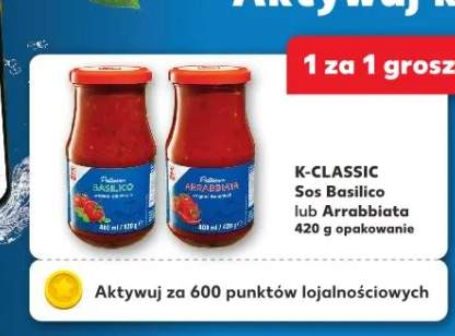 Sos Basilico lub Arrabiata