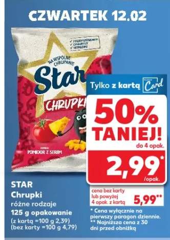 Chrupki kukurydziane różne rodzaje