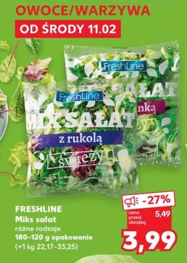 Miks sałat różne rodzaje