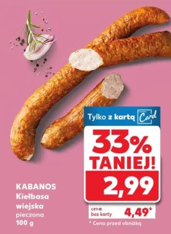 Kiełbasa wiejska pieczona