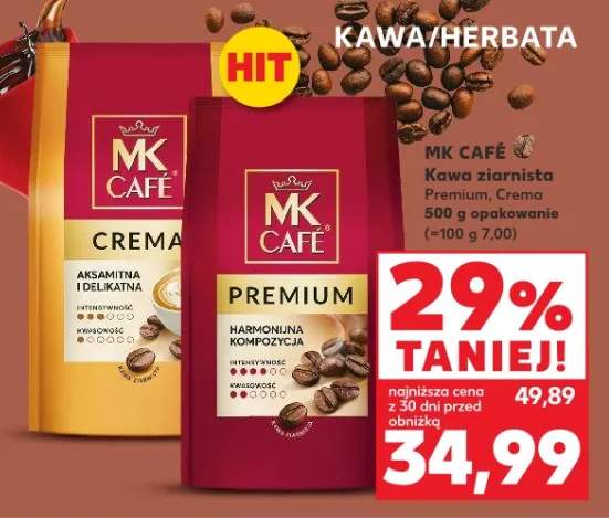 Kawa ziarnista Premium, Crema