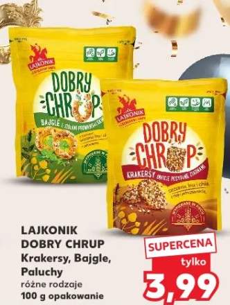 Krakersy, Bajgle, Paluchy