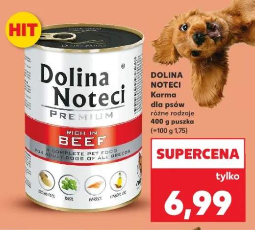 Karma dla psów różne rodzaje 400g puszka